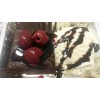 Homemade Brownie met vanille-ijs en chocoladesaus